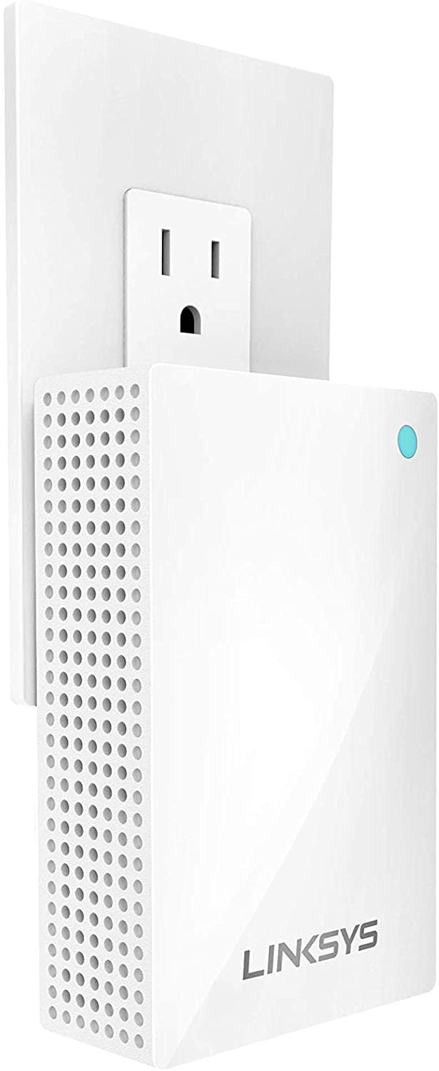 Linksys Velop Whole Home WiFi Intelligent Mesh System Wall Plug-in, Works with Your Velop System to Extend Range & Speed (Renewed)