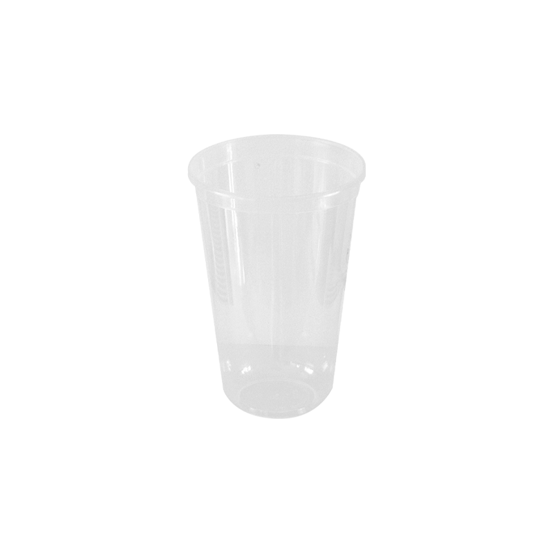 CCF16OZ(D90MM) Premium PP Injection Plastic "U" Style Cup - Clear 500 Pieces/Case