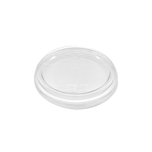 Choice Ultra Clear PET Plastic Round Deli Container Dome Lid - 500/Case