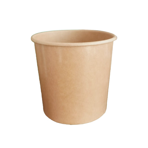 Kraft Sleeveless Recyclable Hot Drink Cups - CircleTerra