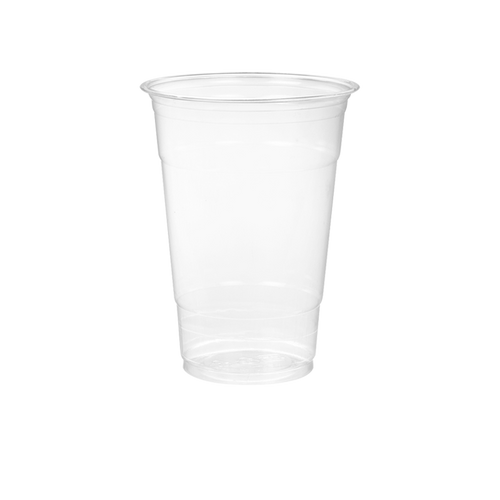 Custom Clear Plastic Cup - 16 Oz PET Plastic Cup for Cold Beverages – Print  My Stock