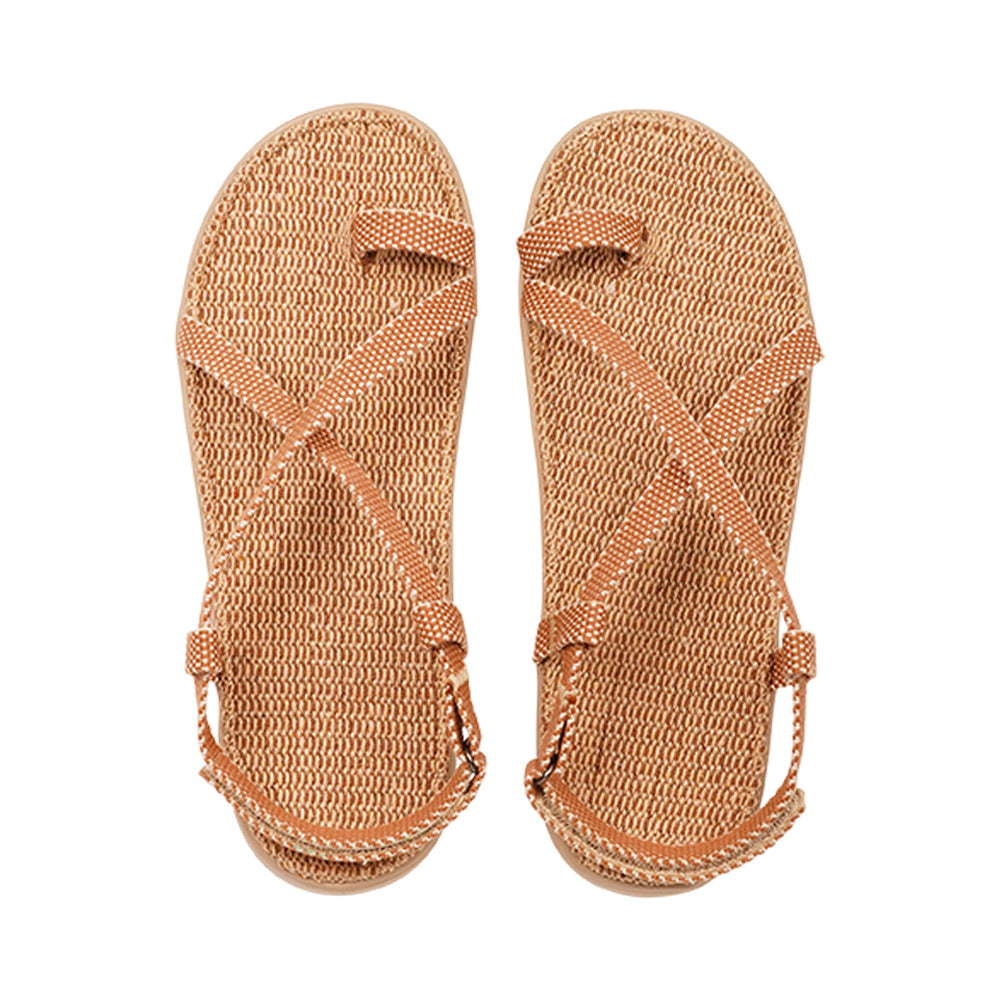 Lovelies Summer sandals - Laguna Beach - Jute sole & woven straps