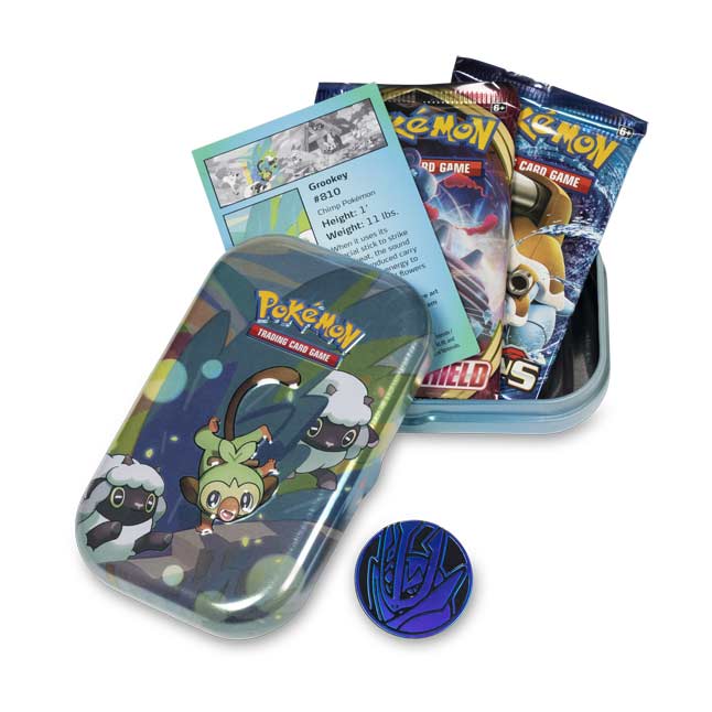 Pokémon TCG: Galar Pals Mini Tin (Grookey)