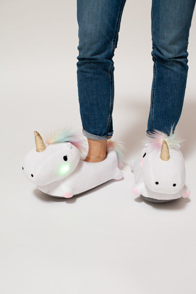 unicorn slippers size 3