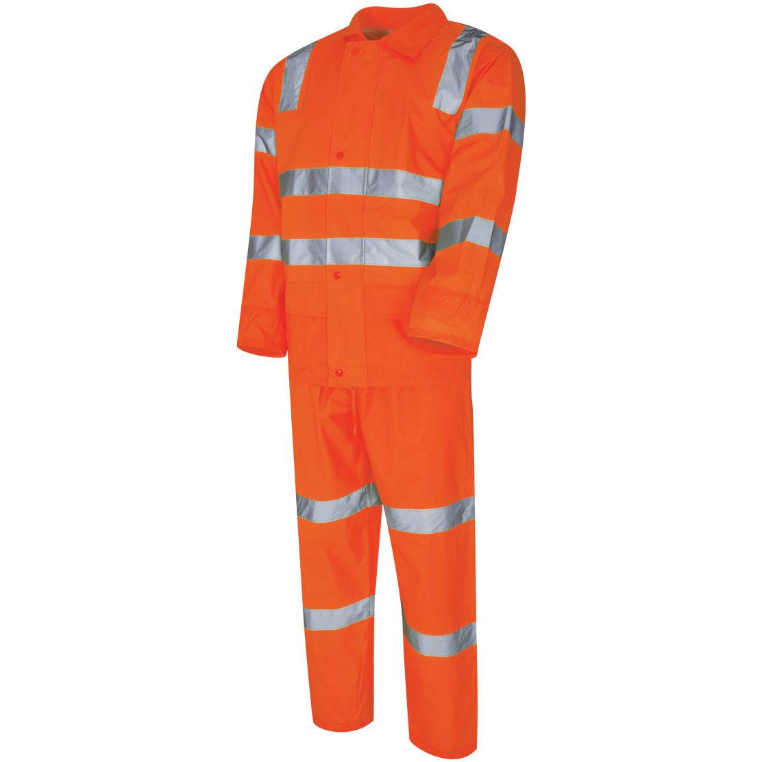Tru Workwear Rain Jacket & Pants Set Vic Rail Compliant - TJ1970T4 ...