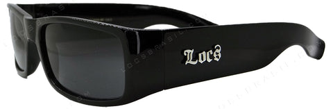 OCULOS_LOCS_BRASIL_8LOC9006-BK  Óculos Locs Brasil Masculino Oculos de sol gangsta lowrider hip-hop Óculos escuros Cholo chicano lupa luna visor hardcore hc skate eyewear sunglasses rock and roll óculos importados oakley feminino moda verão glasses moda feminina lindo top lowbike low rider street drop praiano underground original estilo acessório armação melhor otica retrô colorido SKATISTA rapper ray ban rayban mormaii hb triton evoke