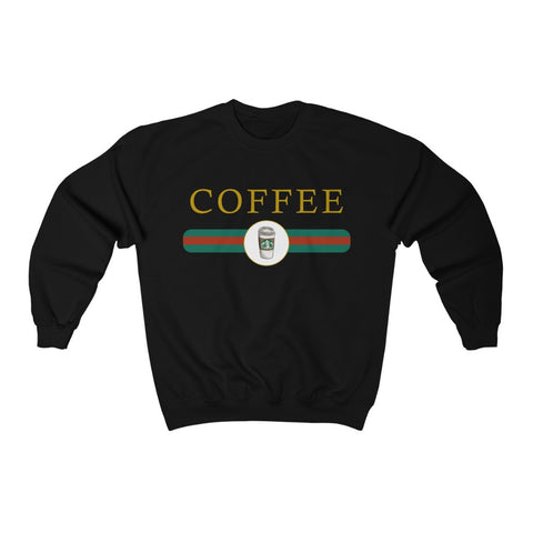 gucci inspired coffee shirt