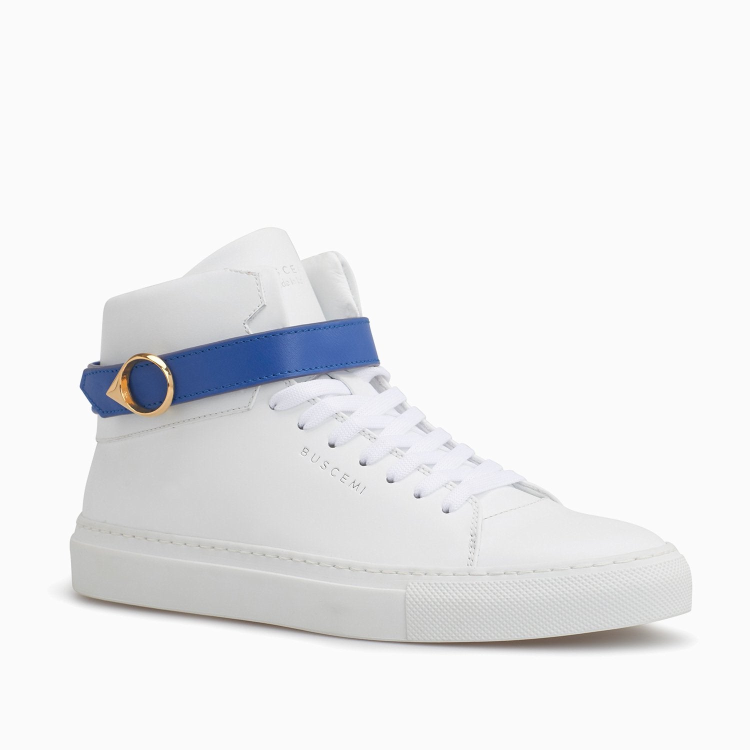 100MM Belt | White | Buscemi