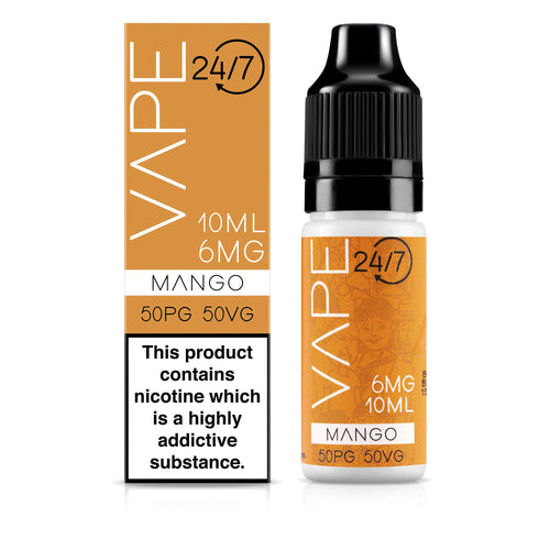 Vape 24/7 Mango 50:50 10ml E-Liquid