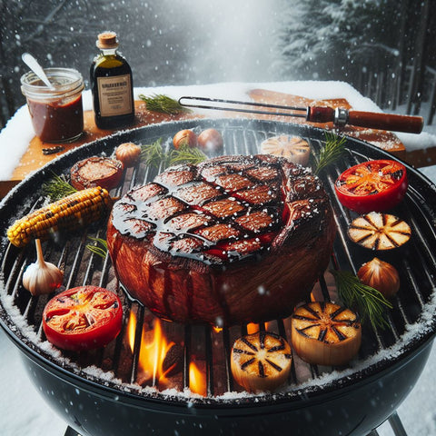 Balsamic Glazed Eye of Round Steak