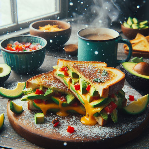 Avocado Fiesta Grilled Cheese