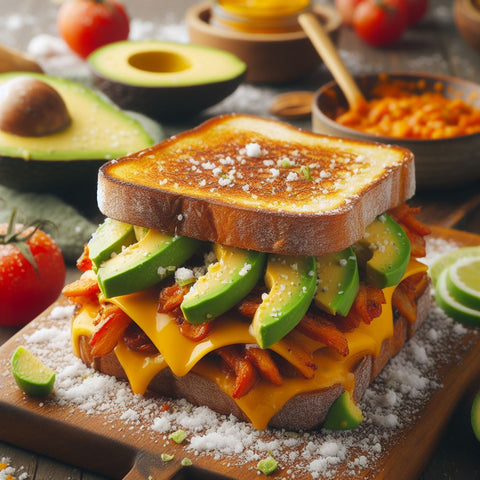 Avocado Fiesta Grilled Cheese