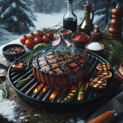 Balsamic Glazed Eye of Round Steak