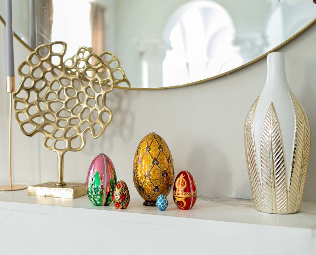 Faberge eggs nesting eggs