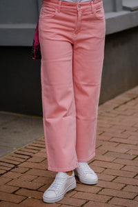 Cambio Damen Jeans "Celia" in Pink