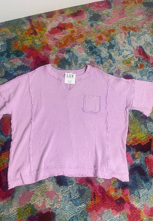 V Neck Pullover/pocket - The Shoppes on the Square 