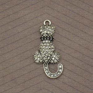 Pet Lover- Cat Crystal Charm