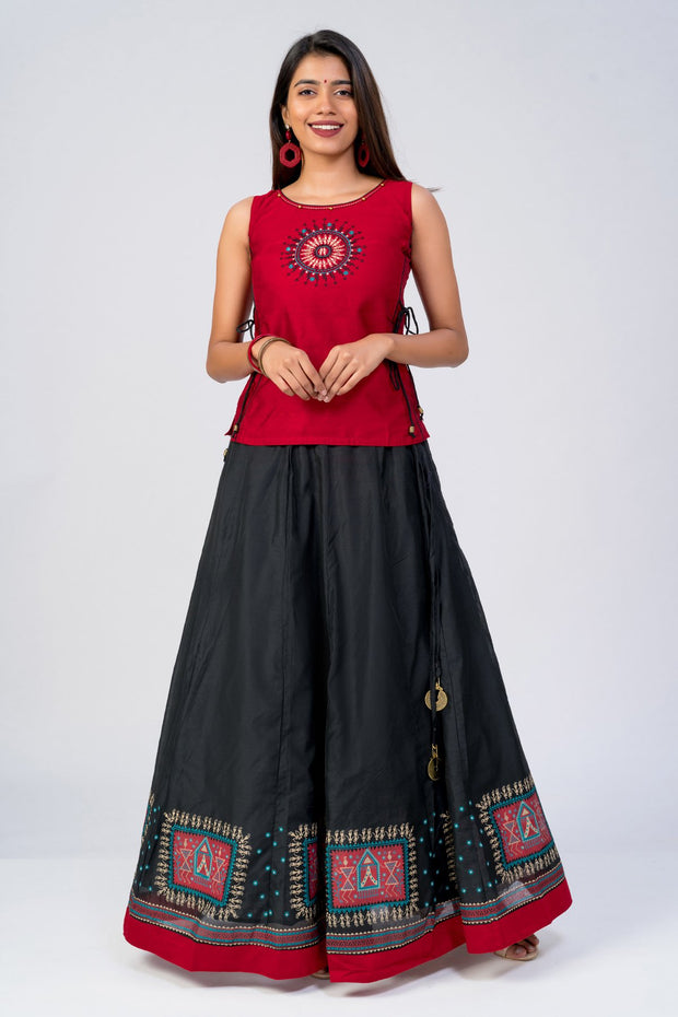 Buy Women Skirt and Top | Skirt and Top Set Online in India – Maybell ...
