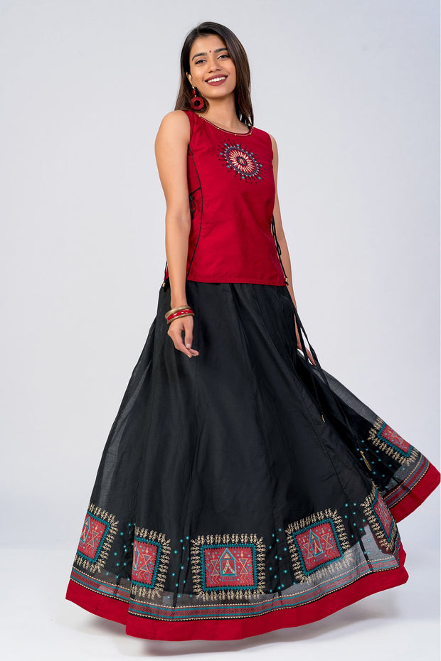 Buy Women Skirt and Top | Skirt and Top Set Online in India – Maybell ...