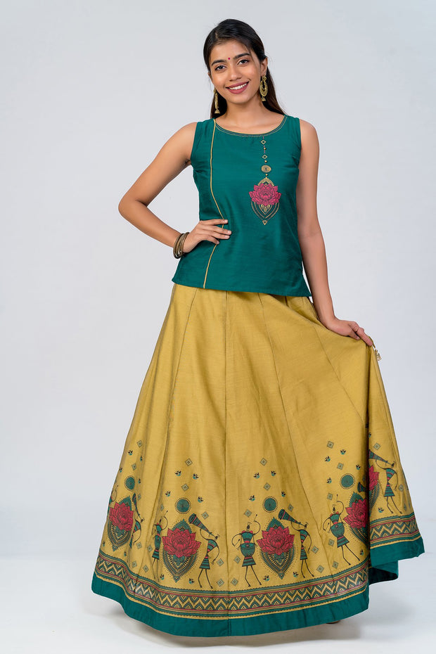 Buy Women Skirt and Top | Skirt and Top Set Online in India – Maybell ...