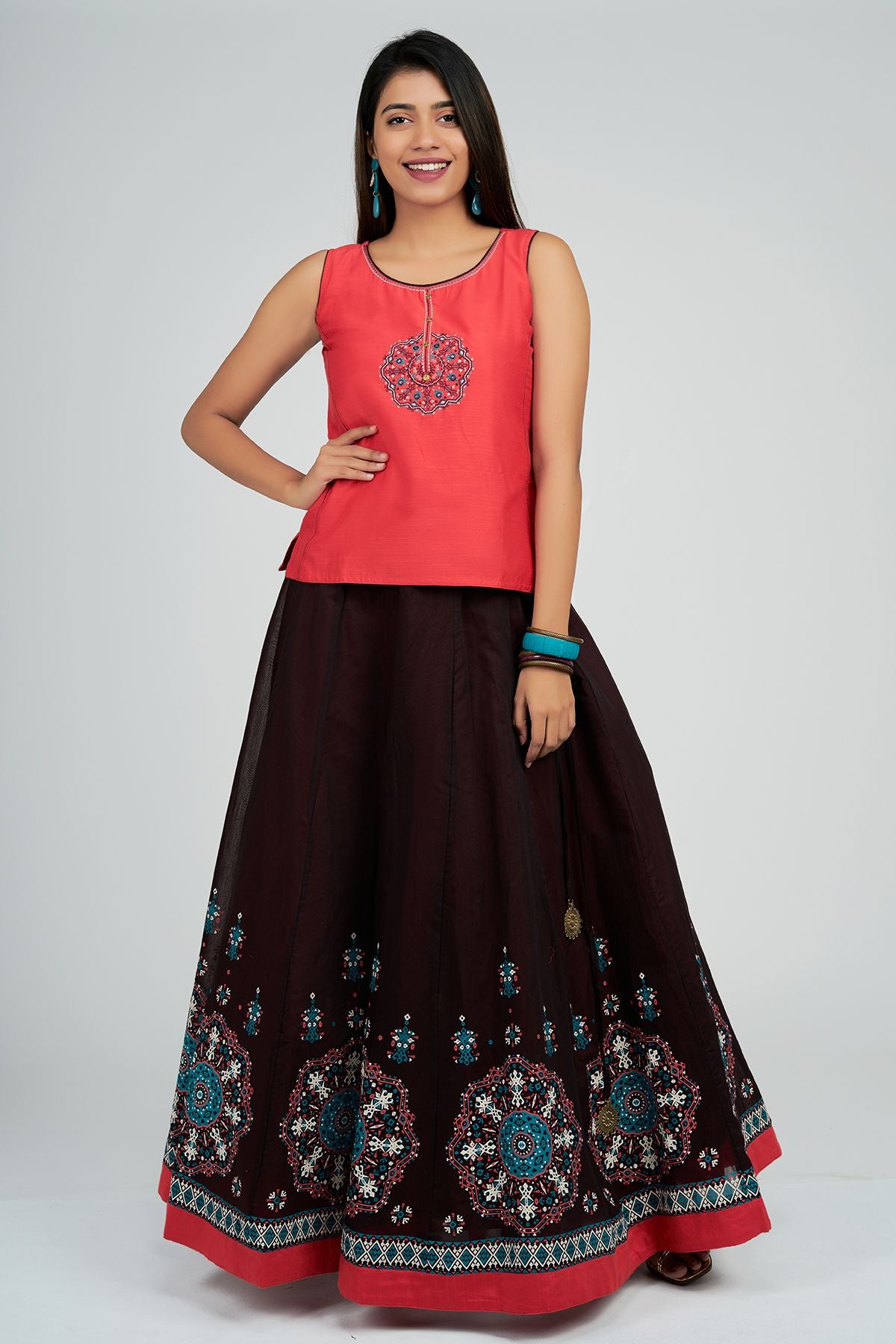 Buy Women Skirt and Top | Skirt and Top Set Online in India – Maybell ...