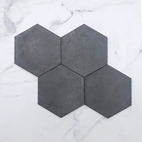 Nero Italian Hexagon Porcelain