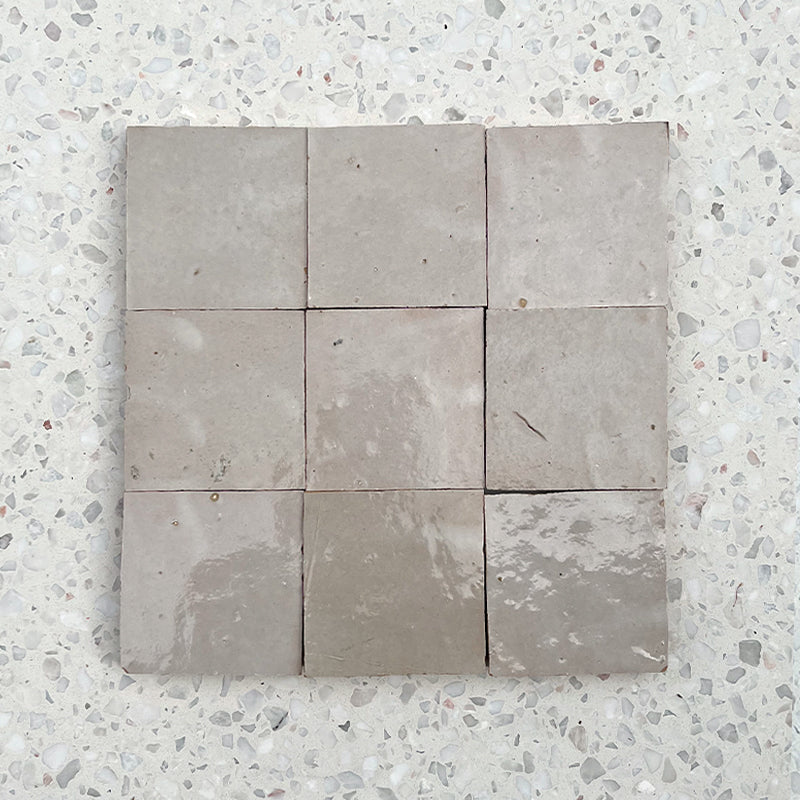 4x4 off white tile