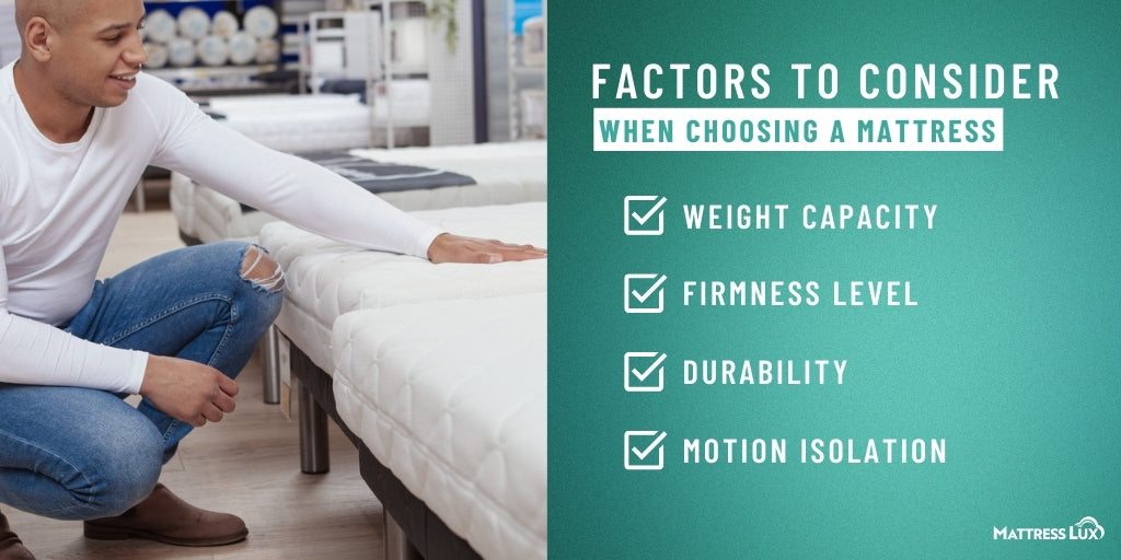 Factors to Consider When Choosing a Mattress