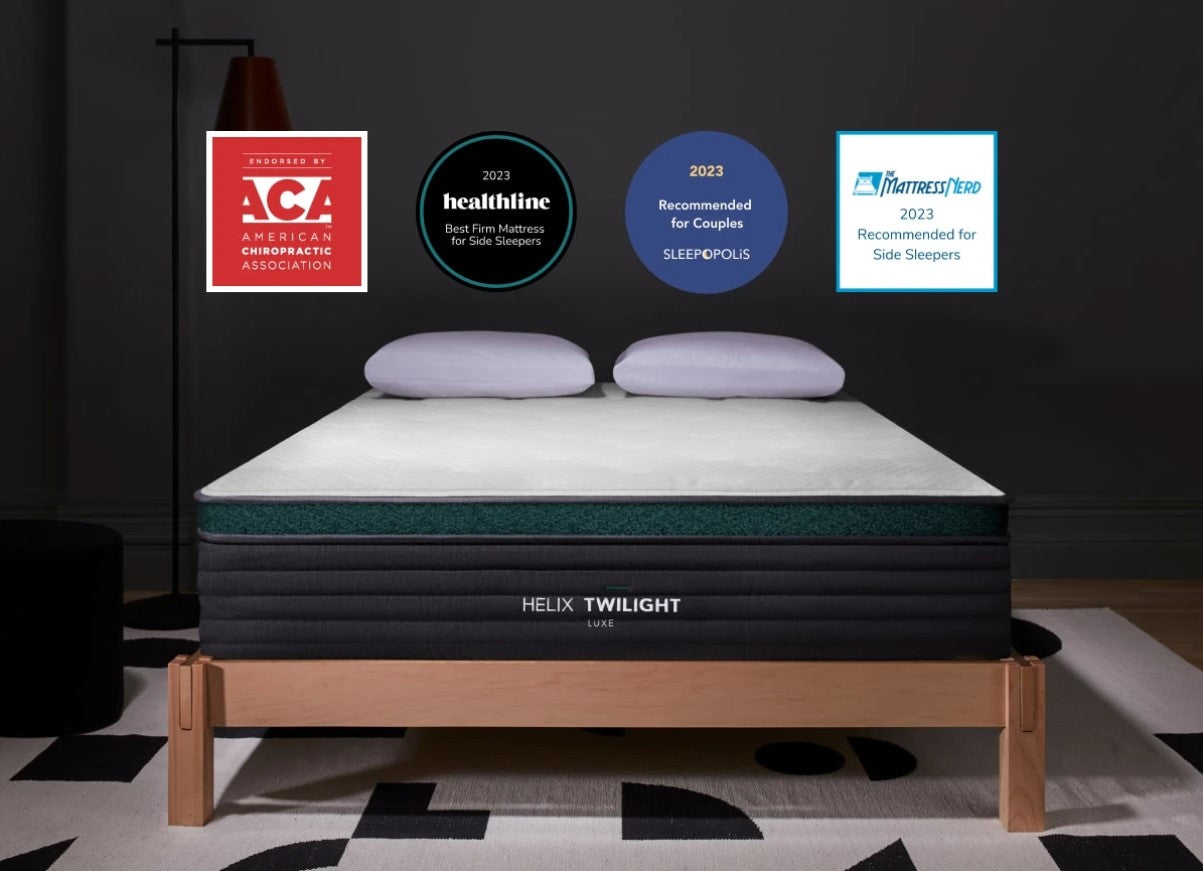 Helix Twilight Luxe Hybrid Mattress