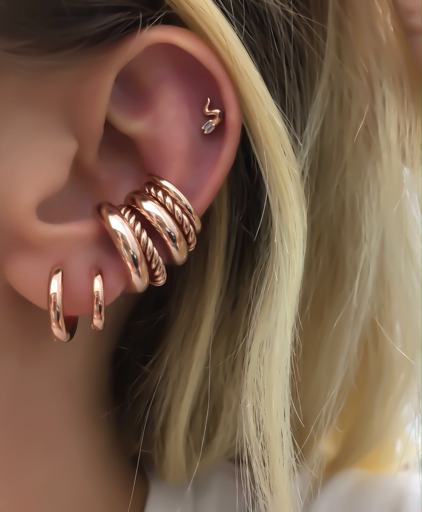 Large Thick Ear Cuff