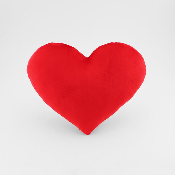 I Love You Plush Red Heart Shaped Pillow