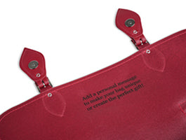 Handmade Leather City Backpack - Marsala Red 