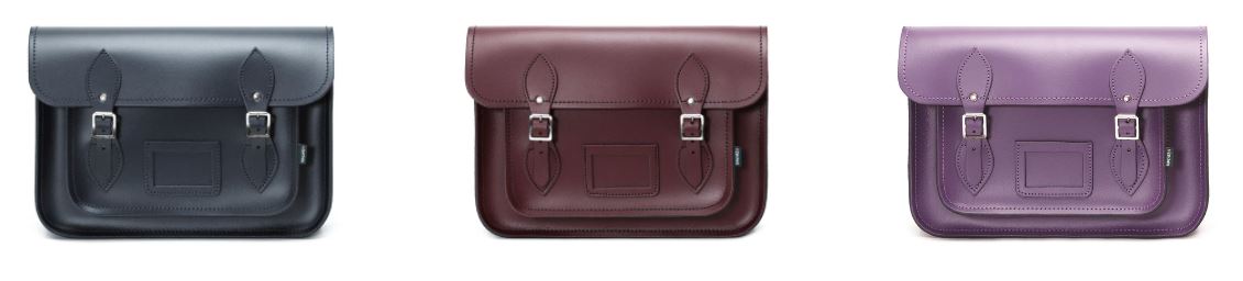 Navy, Red, and Purple Zatchels Satchels For Men