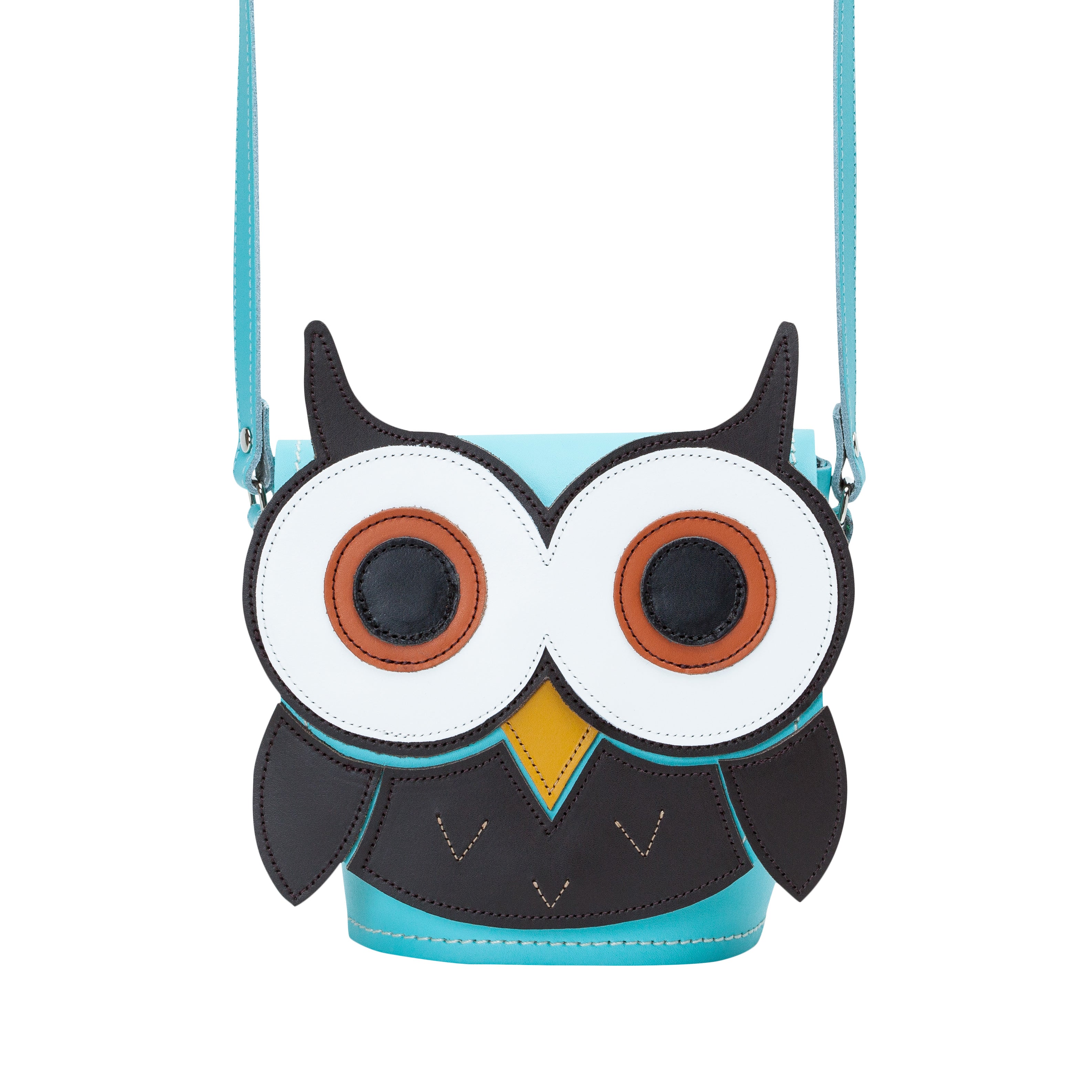 Farley Owl Handmade Leather Bag