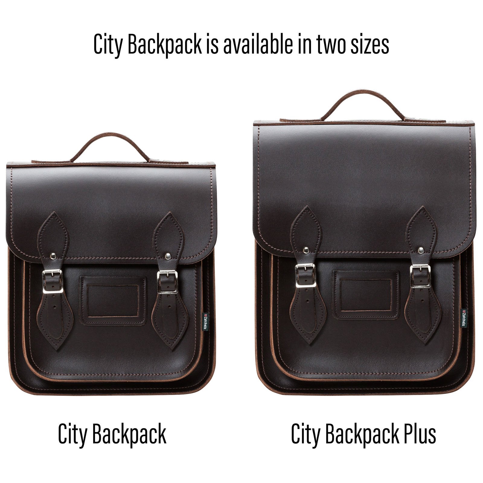 leather city backpack