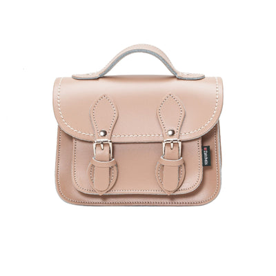 Zatchels Iced Coffee Leather Micro Satchel | Made In The UK