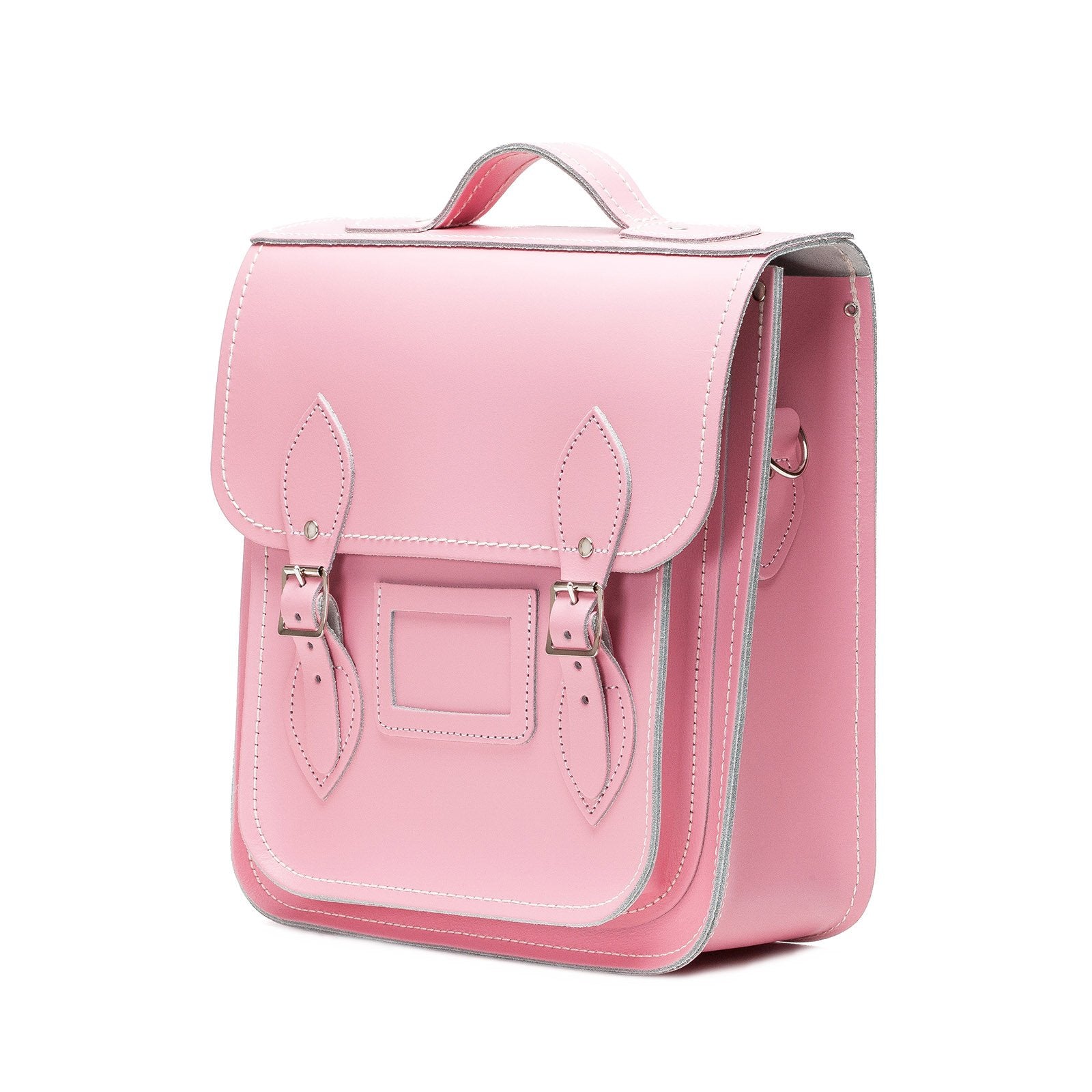 pink satchel backpack