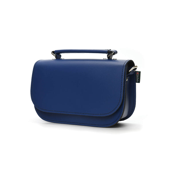 Celeste Handmade Leather Bag - Royal Blue, Zatchels