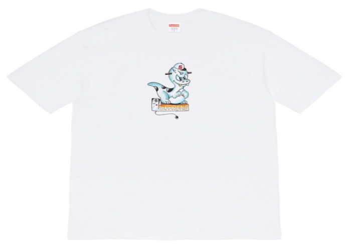 supreme dinosaur tee