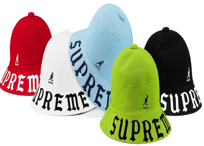 supreme kangol bermuda casual hat