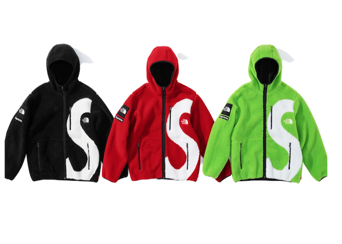 north face supreme fleece jacket