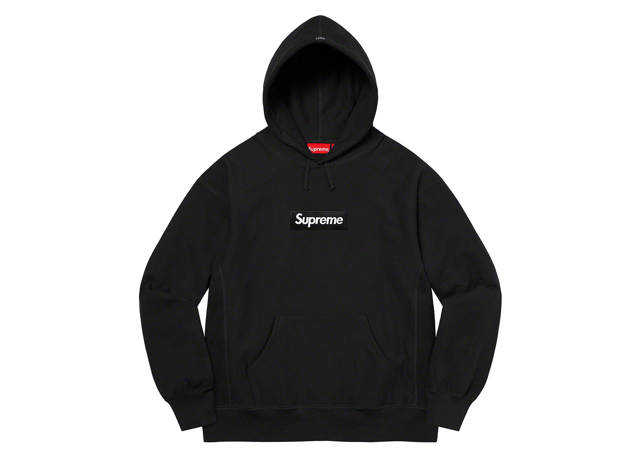 supreme boxlogo パーカー XL 黒 色褪せ有り