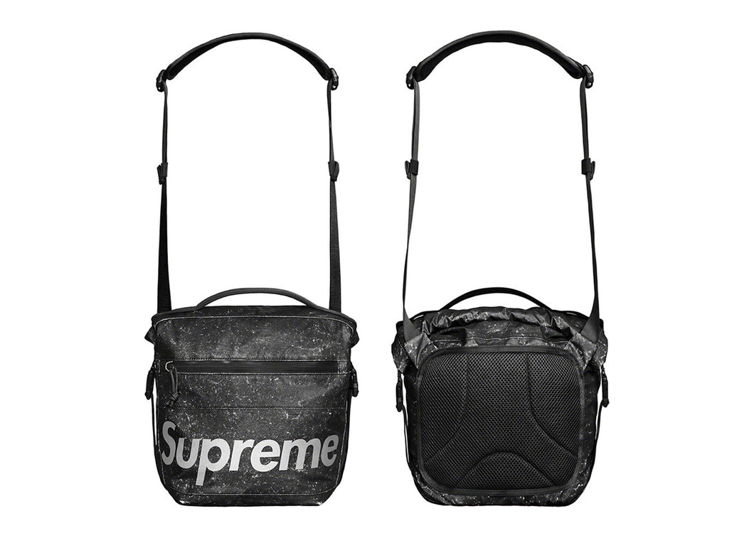 supreme waterproof reflective speckled shoulder bag