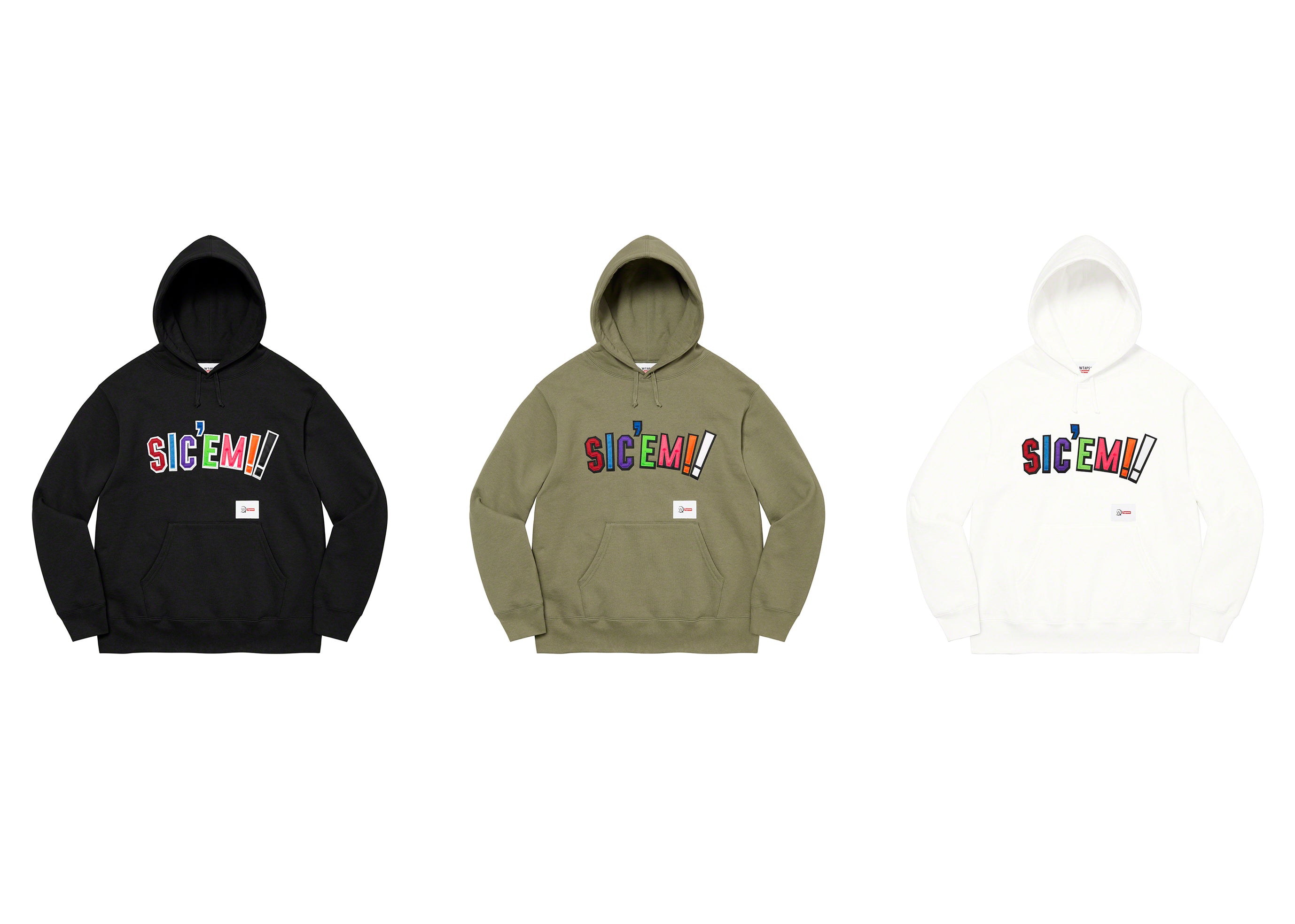 ❗️ Supreme®/WTAPS® ❗️Sic'em! Hooded | labiela.com