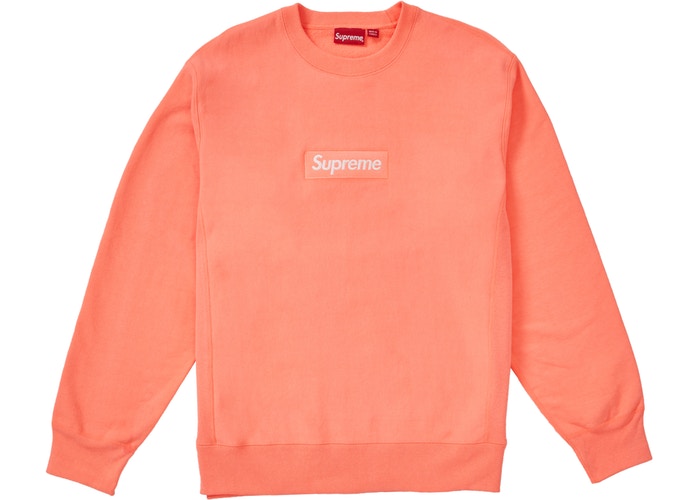 値引 Supreme Box logo Labels Logo YY Crewneck Daigou潮牌代购