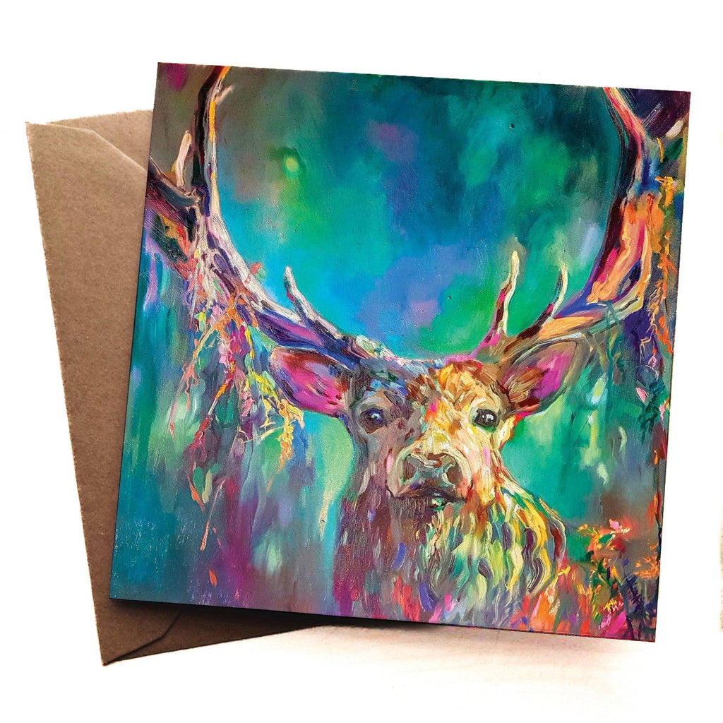 Woodland Stag Greeting Card