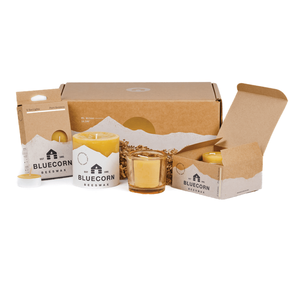 Assorted Pure Beeswax Candle Gift Set