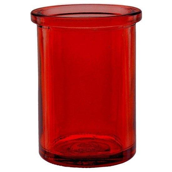 Clearance 6oz Heavy Glass Candle Holders - 50&percnt; Recycled Glass