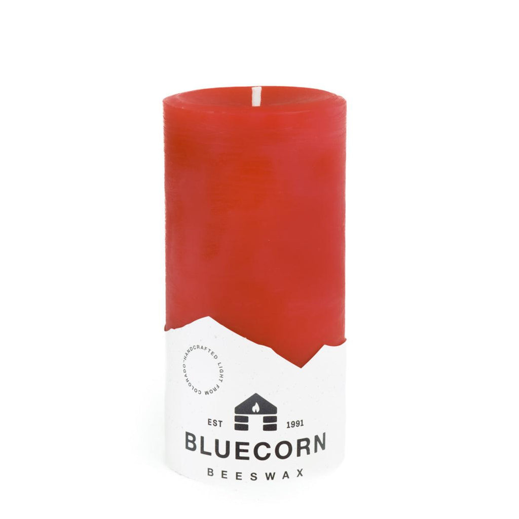 Colored Pure Beeswax Pillar Candles