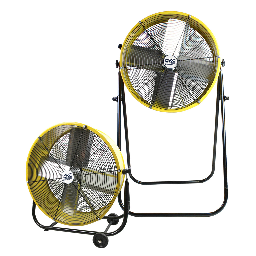 Maxxair 24 Inch Direct Drive Tilt Fan Usfanco